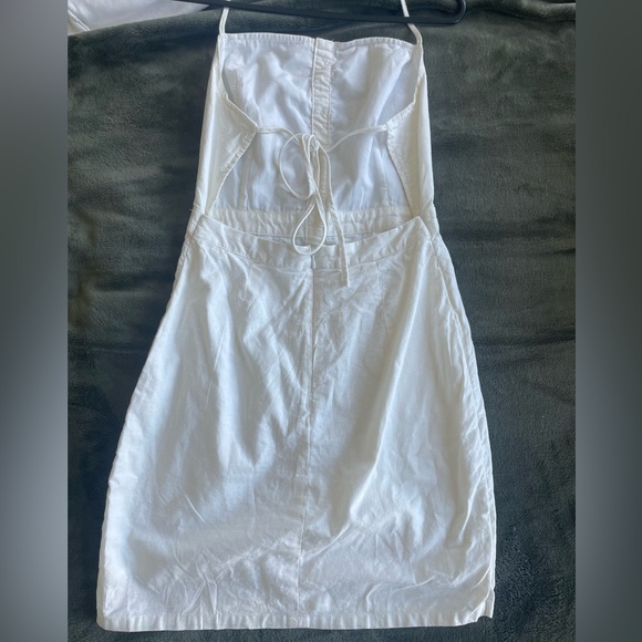 GLASSONS | white tie up dress - Picture 5 of 5